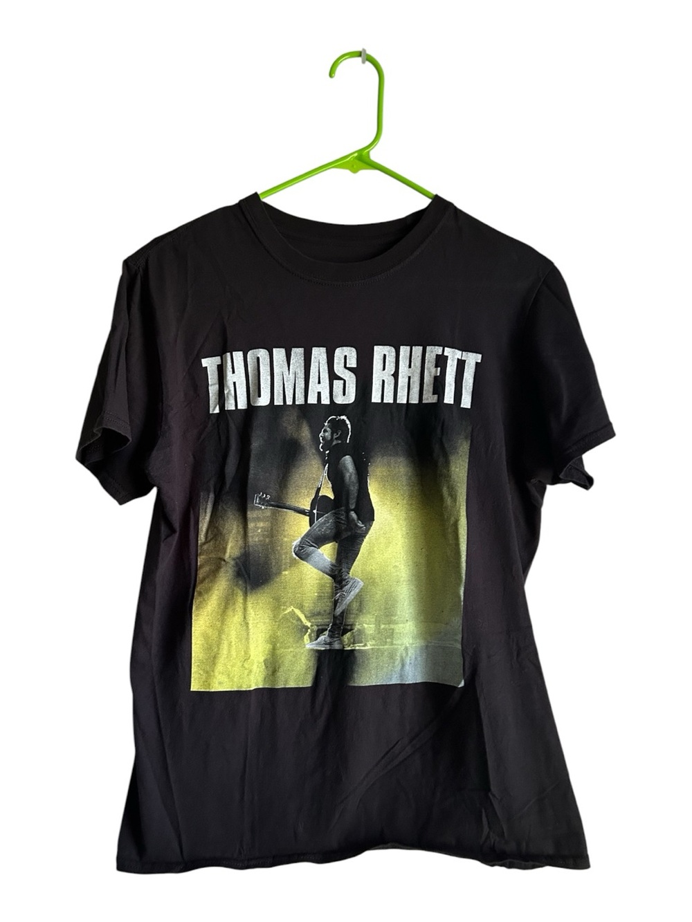 4/$20 Thomas Rhett Size L Black Graphic Concert T-Shirt